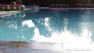 Orgy in the Pool - Private - Anya Krey, Scarlet Domingo