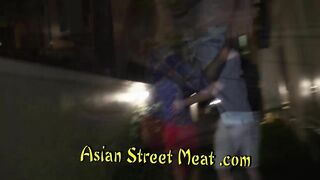 Thai street slut getting fucked