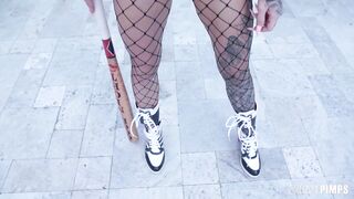 Harley Quinn takes Big Cock