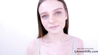 Young Blonde gets her Small Pussy Fucked