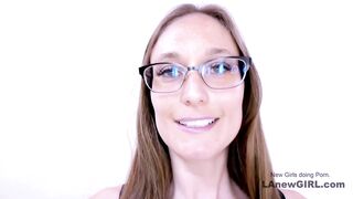 Shy Hot Woman barely fits Big Black Cock