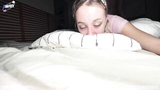 Blonde petite ass riding the biggest cock in Argentina