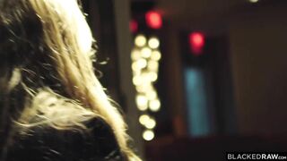 Cute Blonde Hotwife Deep Throats BBC