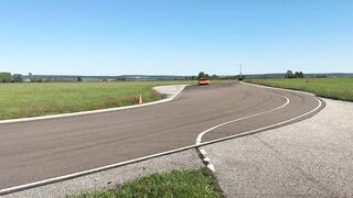 Race track model getting fucked in the shower