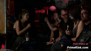 Sasha Knox Public Bar Disgrace