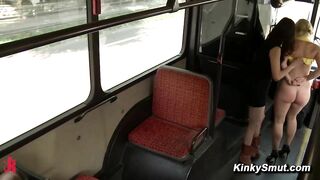 Wild Bus Sex And Anal Fucking Uma