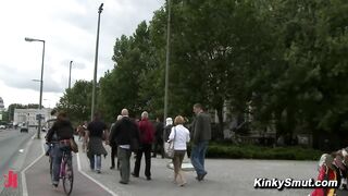 Sexy Susi Public Spanking Adventure