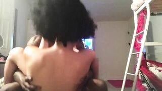 Amateur Interracial on webcam