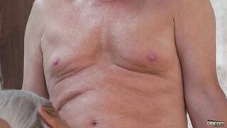 Teen Beauty fucks old man