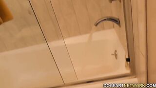 Leya Falcon Interracial Gangbang