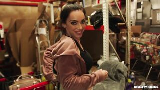 Slut fucked by Black at the supermarket