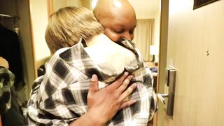 Japanese teen fucked by 2 black guys