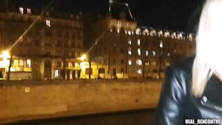 Euro babe in leather pants take 2 black cocks