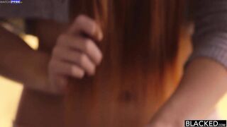 Red Head College Girl With Black Sugar Daddy