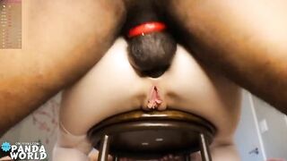 Amateur teen pounded hard on webcam