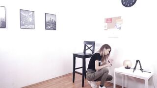 Casting Skinny Young Influencer